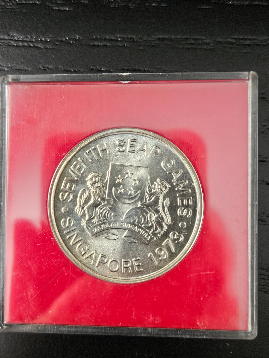 未经认证银1973 新加坡硬币| eBay