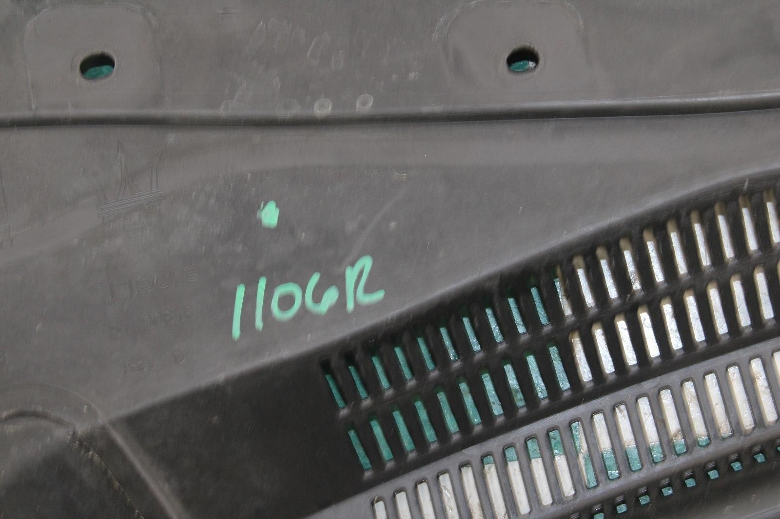 14-17 Ghibli Front End Windshield Black Cowl Panel Unit Factory OEM WTY OE WTY