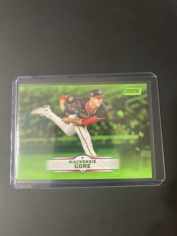 2025 Topps Stadium Club Baseball Mackenzie Gore GREEN #178 -Nationals