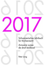 Schweizerisches Jahrbuch für Kirchenrecht. B...