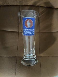 Altes Weizenglas „ Brauhaus Wendelstein „
