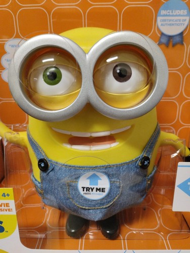 MINION BOB PUPAZZO INTERATTIVO
