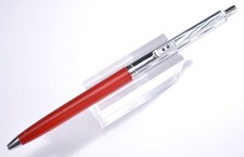 VTG. Paper Mate Vintage Double Heart Profile Ball Pen-Slim Grip-Red-USA MCM 59