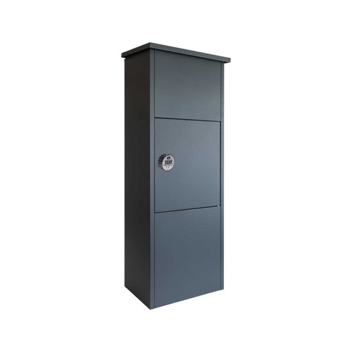 Parcel Box for Home Large Outdoor Lockable Galvanised Steel - Goldcrest - Picture 5 of 25