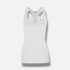 La Perla Women's White Souple Lace T-Back Tank Camisole Size L