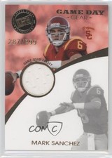 2009 Press Pass Signature Edition Game Day Gear Gold 287/299 Mark Sanchez 1c4