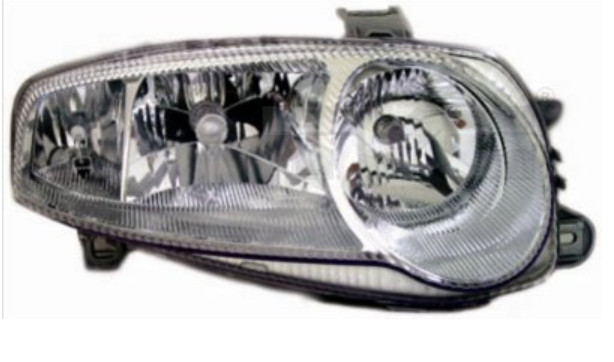 Feux avant gauche double optique H7 H1 étanche pour Alfa Romeo 147 année 2000-2004