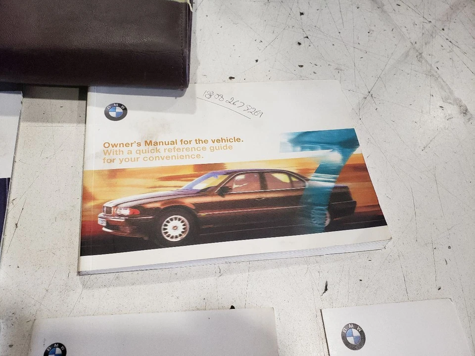 Manual del propietario - BMW 740i 2000 - OEM Foto 3 de 4