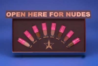 Jeffree Star Mini Nudes Bundle Volume 2 Velour Liquid Lipstick In Box