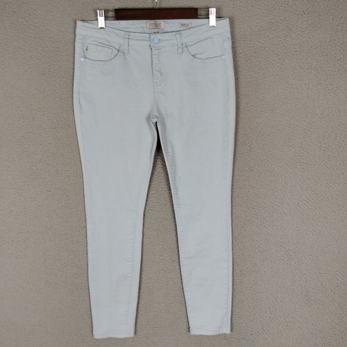 Judy Blue Jeans Damen 13/31 Blau Skinny Fit Mid Rise Light Wash Stretch Denim