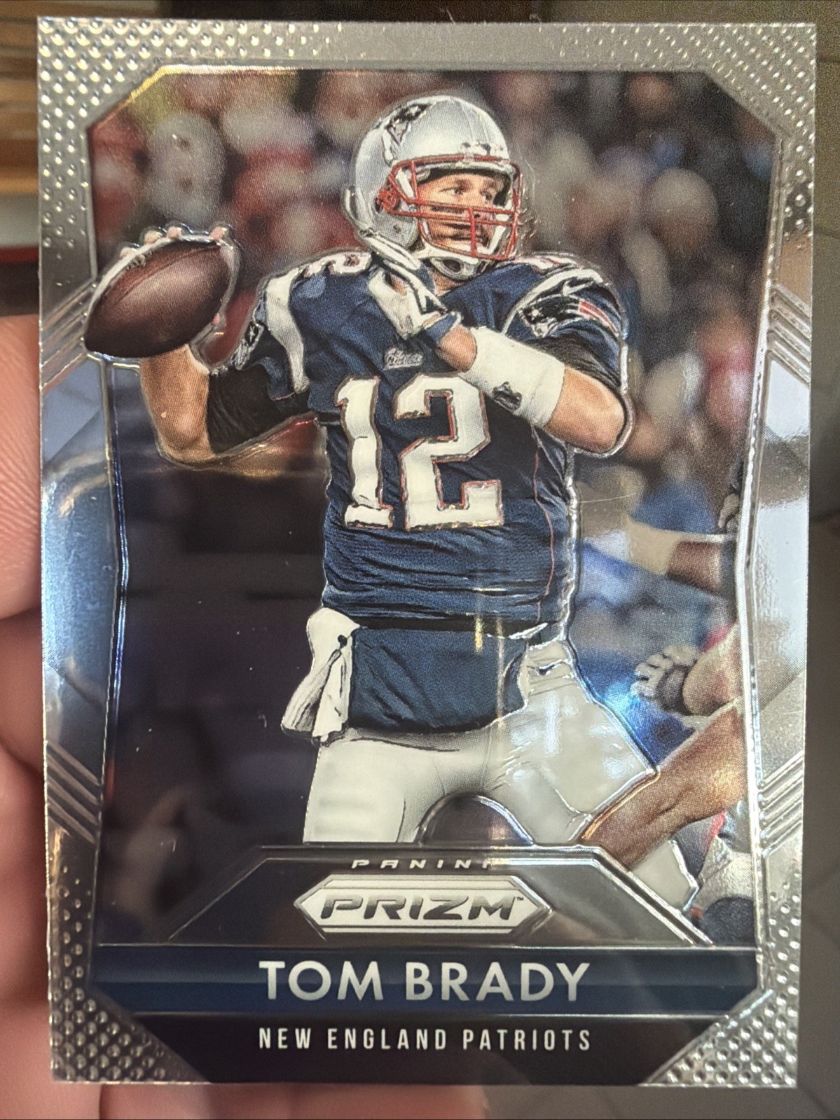 2015 Panini Prizm - Tom Brady #12 Read/See Pics
