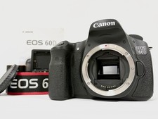 Canon EOS 60D 18.0MP Digital SLR Camera Body MINT w/ 2 Batteries Japan 297