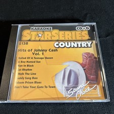Hits of Johnny Cash, Vol. 1 Sound Choice by Karaoke CD, Jan-1998