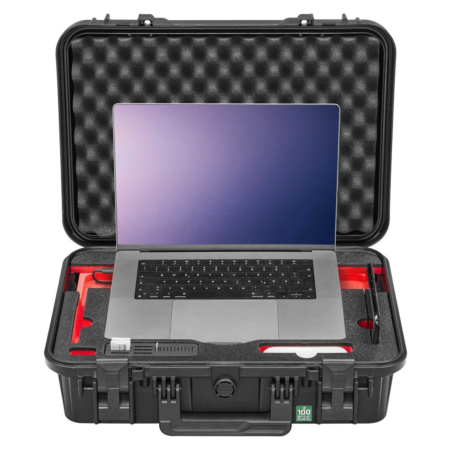 ECO Custodia Protettiva per MacBook Pro 14" (M1 - M5) Portatile Notebook IP65 Impermeabile foto 5