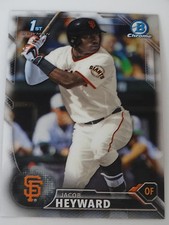 2016 Bowman Chrome Draft BCD-51 Jacob Heyward San Francisco Giants Baseball Card