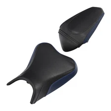 Black Blue Driver & Passenger Seat Fit For Kawasaki Ninja 400 2018-2023 2021 19