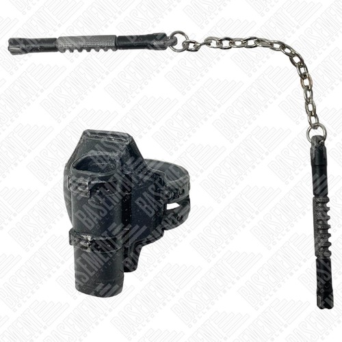 Mezco One12 Storm Shadow Nunchaku & Thigh Holster 112 Scale