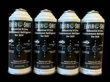 Envirosafe Industrial R134a Replacement Refrigerant SUV, 4 cans