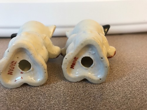 Vtg Anthropomorphic Bonzo Dog Cat I'm Salt And Pepper Shaker Set Damage (sp) - Picture 4 of 8