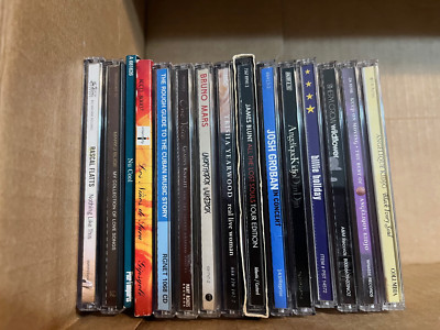 Lot (15) Assorted Early 2000s Audio CDs W/ Original Case & Artwork