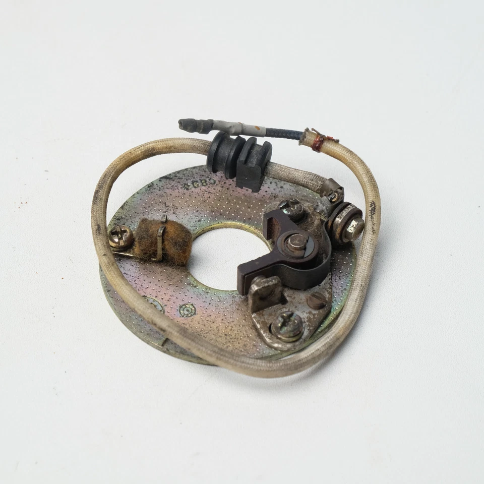 Conjunto de placa de punto de contacto genuino HONDA CB93 CB160 CA160 CB160 CL160 Foto 3 de 4