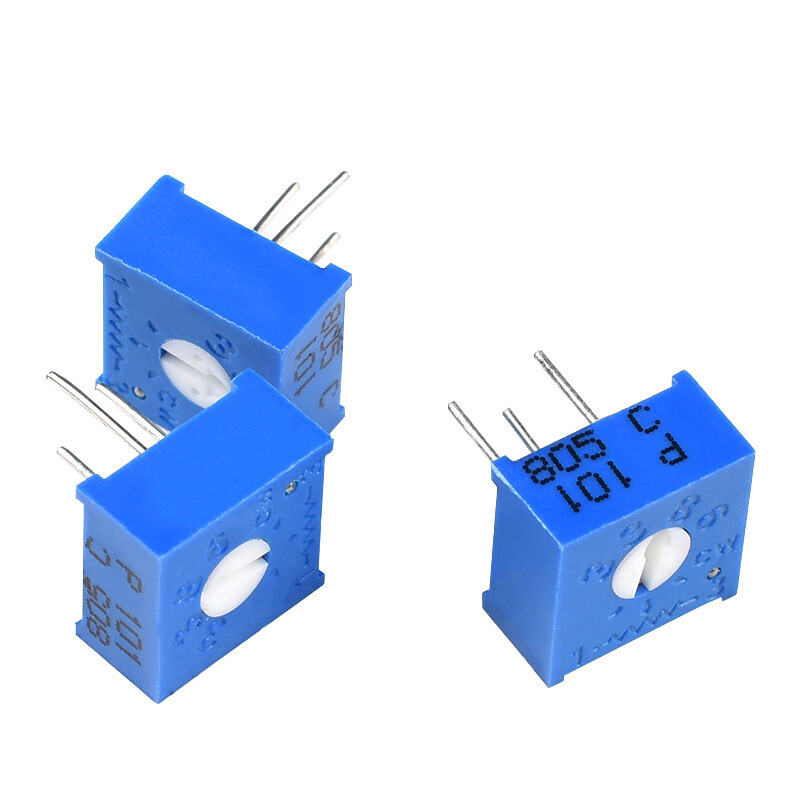 3386P Trimmer Potentiometer 100R1M Ohm Single Turn Trim Pots Variable