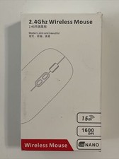 2.4 Ghz Wireless Mouse, Pink