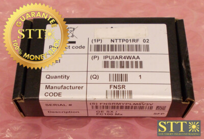 NTTP01RF NORTEL SFP OM 5130 GBE SX OPTICAL TRANSCEIVER IPUIAR4WAA NEW 