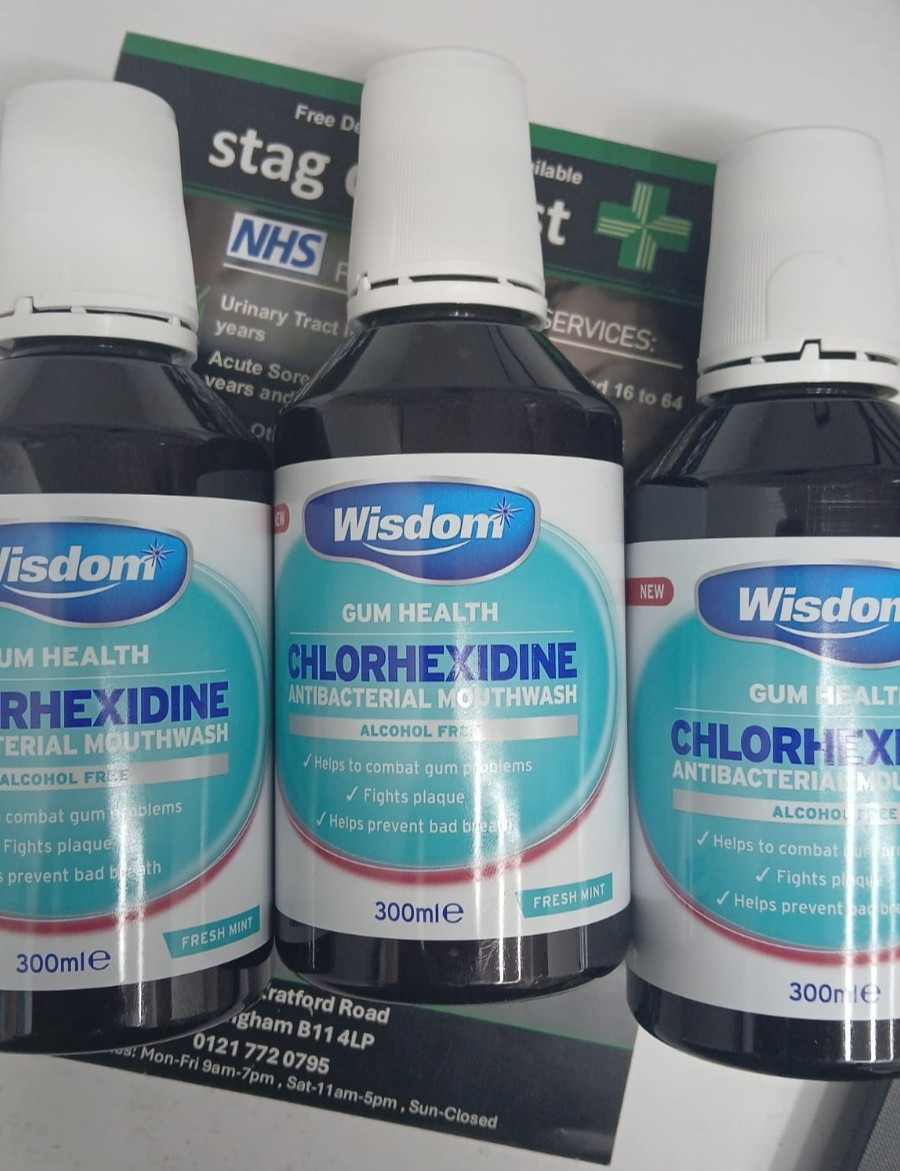 Wisdom 0.2% Chlorhexidine Mint Antibacterial Mouthwash - 300Ml - Image 9