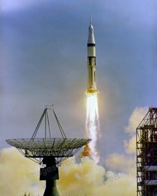8x10 Print NASA Apollo 7 Launches October 11, 1968 #APL7 | eBay