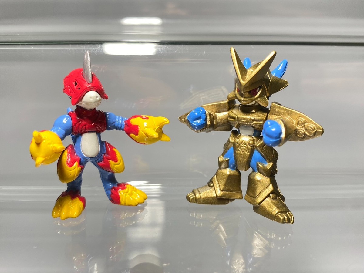 Flamedramon, Magnamon Digimon Adventure02 Bandai Gashapon