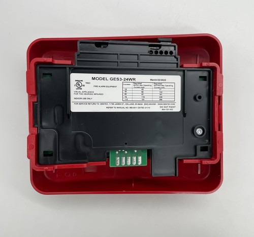Gentex GES3-24WR - envío en el mismo día (SELLADO) - Imagen 2 de 3