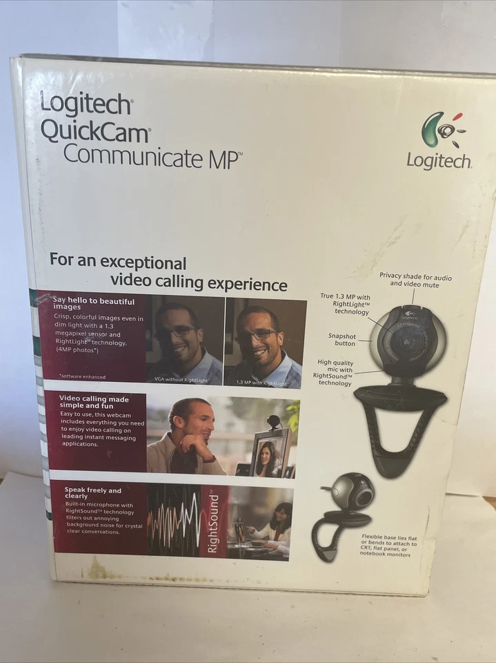 Logitech QuickCam Communicate MP (S 5500) Web Cam - Image 2 of 2