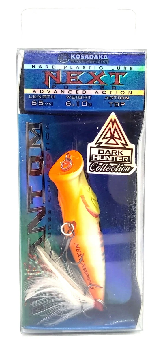 KOSADAKA NEXT POPPER 65 TOP WATER FISHING CRANK BAIT HARD LURE 65mm 6.10g