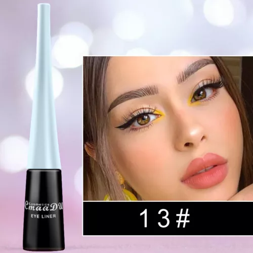 Matita eyeliner colorata 24 ore liquido alto pigmento lunga durata eye liner penna gel - Foto 92 di 110
