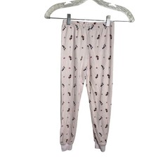 Disney Janie and Jack Pants Girl's 7 Minnie Mouse Daisy Duck Sleep PJ Pink