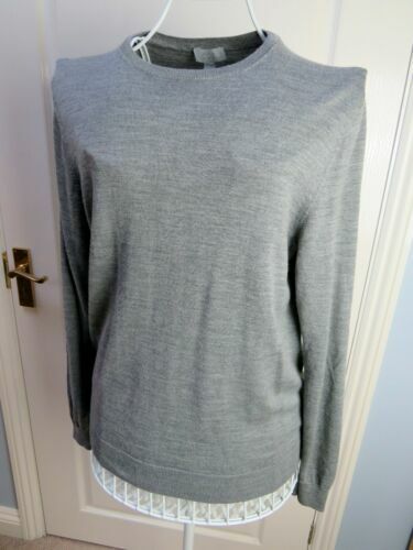 Pull COS Gris Anthracite - Taille S - 70% Laine, 30% Lin - état Comme Neuf