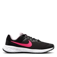 Nike Black Revolution 6 Trainers Junior Size UK5 (REFB19)