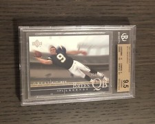 2001 Upper Deck Legends DREW BREES #111 RC SP 424/750 Graded Rookie Card BGS 9.5