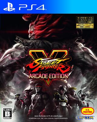 STREET FIGHTER V ARCADE EDITION PS4 Spiel Software PLJM-16112 Kampfspiel NEU