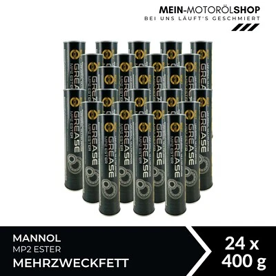 Grasa multiusos universal Mannol MP2 éster grasa multiusos litio 24x400 gramos