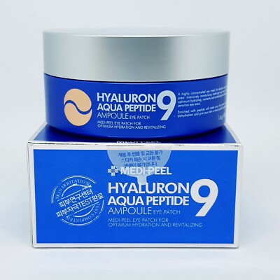MEDI PEEL Hyaluron Aqua Peptide9 Ampoule Eye Patch 1.6g x 60ea Moisture K-Beauty