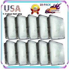 10PACK-70W LED Canopy Light Gas Station Street Area Outdoor Lighting 5000K