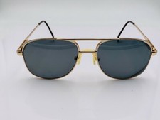 Vintage Mario Martinelli Gold Metal Pilot Sunglasses FRAMES ONLY Korea