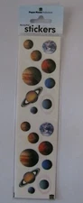 Paper House Sticky Pix Stickers PLANETS 3 Sections NIP