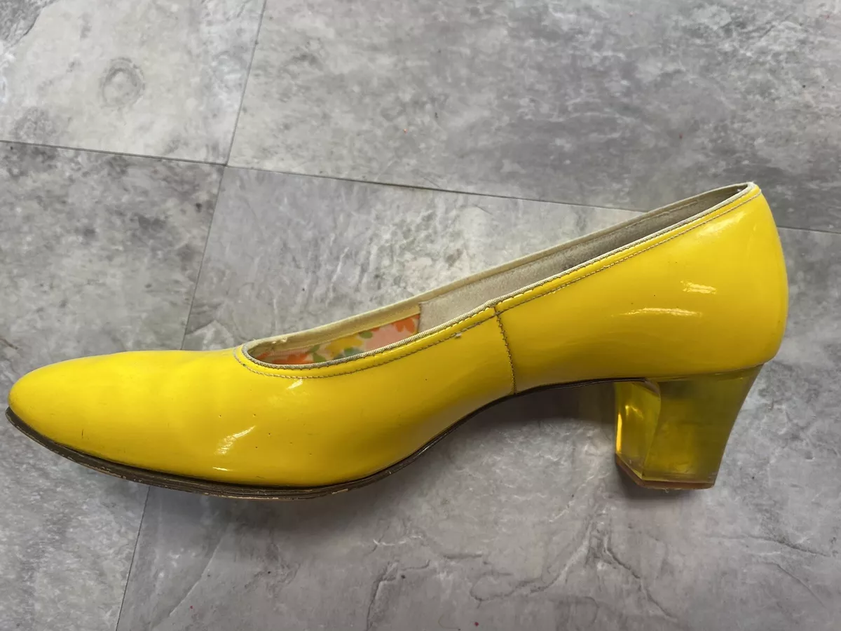 Plus Size 34-48 Bright Yellow Blue Round Toe Lady Mary Janes Shoes Spike  High Heels Stiletto Women Pumps With Lace Flower Bowtie - AliExpress