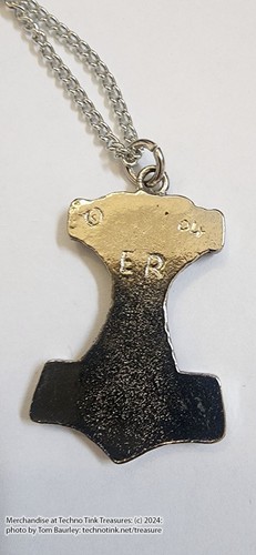 FB18 Thor's Hammer Strength Courage & Success FORBIDDEN Collection Necklace - Picture 8 of 8