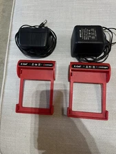 Two INVITROGEN E-GEL PowerBase  POWER SYSTEM W POWER SUPPLY