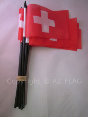 AZ FLAG Drapeau Suisse 90x60cm - Drapeau helvétique 60 x 90 cm Polyester léger - AZ FLAG