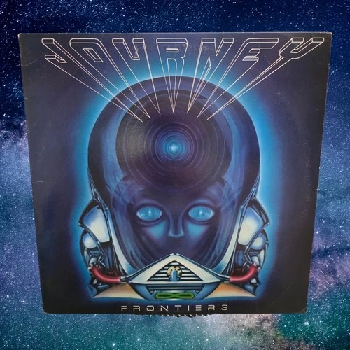 Vintage 1983 Journey Frontiers 12" Vinyl Record Album LP 33 Columbia Records 80s